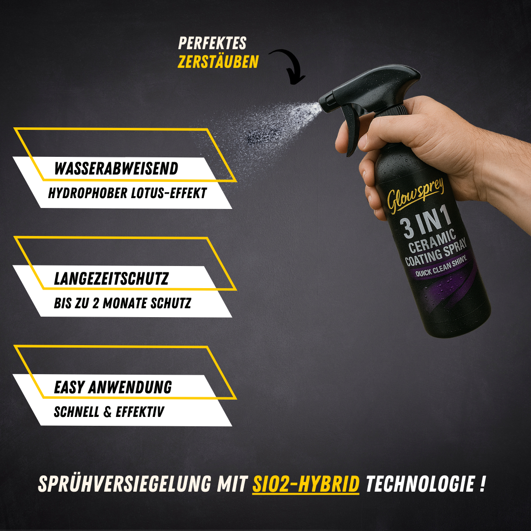 Ceramic Fusion 100ml - Sprühversiegelung Set