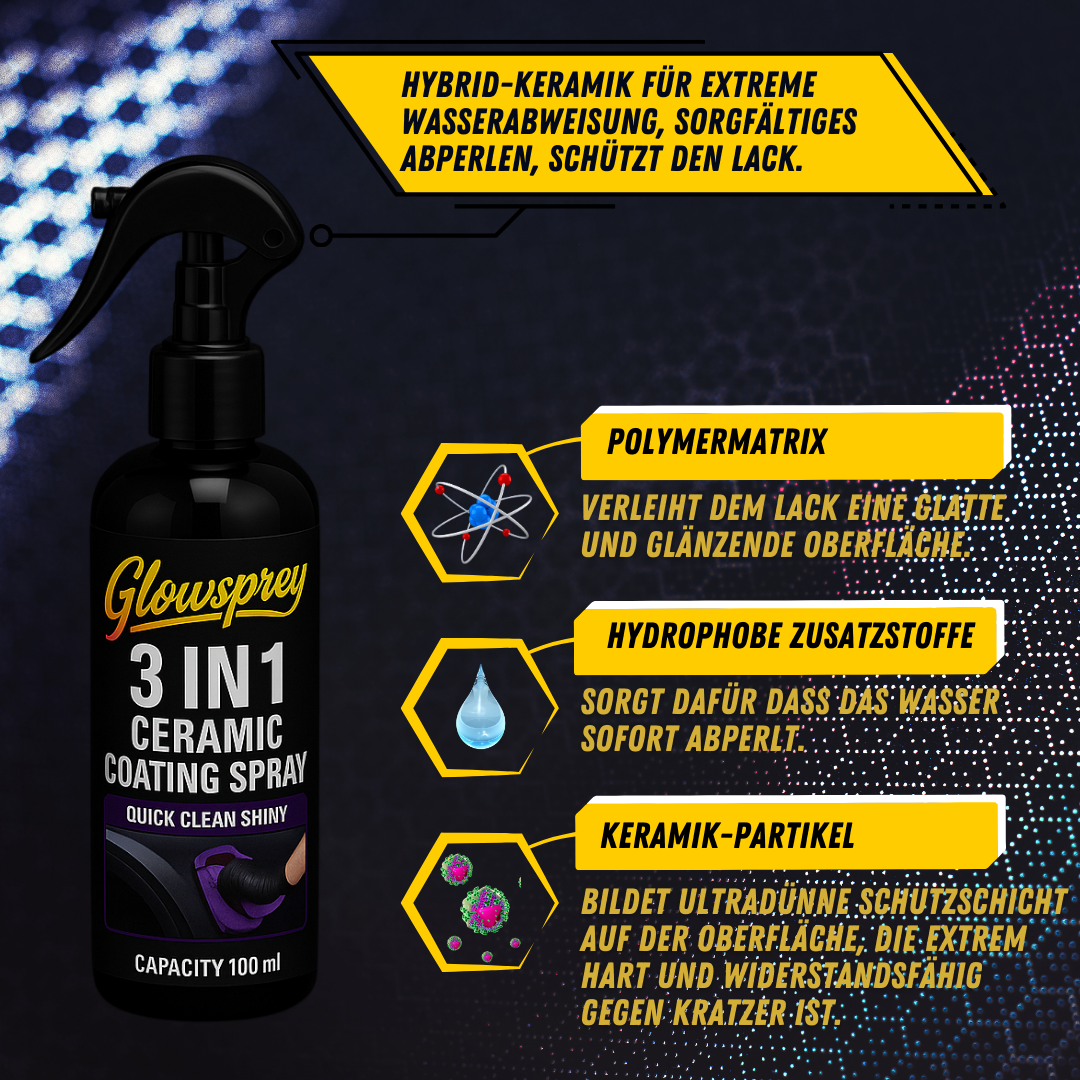 Ceramic Fusion 100ml - Sprühversiegelung Set